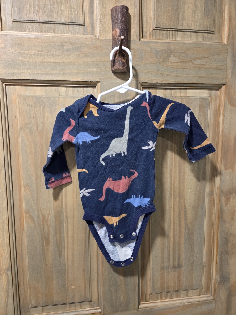 **BUNDLE & SAVE** Carter's Navy Dino Print Baby One-Piece Bodysuit